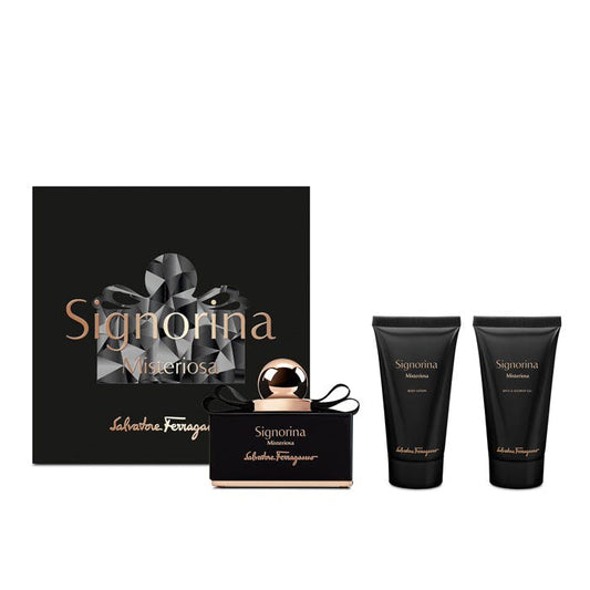 FERRAGAMO SIGNORINA MISTERIOSA 50ML EDP  19 Giftset