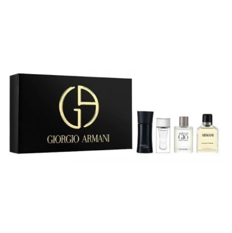 **Armani Mixed Mini Set Men Eau De Toilette Gift Set