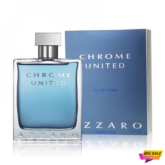 Azzaro Chrome United Eau De Toilette 100ml Spray