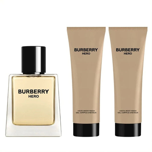 Burberry Hero For Men Eau De Toilette 50ml Gift Set