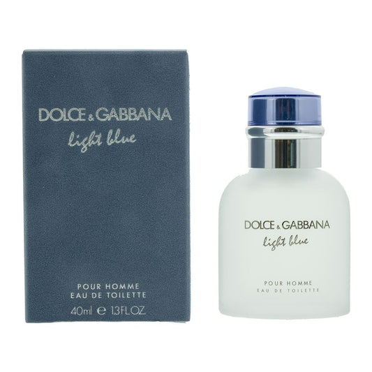 Dolce & Gabbana Light Blue For Men Eau De Toilette 40ml Spray