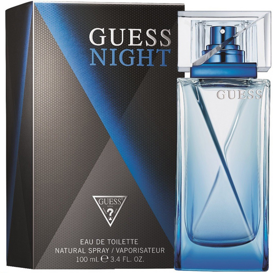 Guess Night For Men Eau De Toilette 100ml Spray