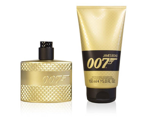 James Bond 007 Gold Eau De Toilette 50ml Gift Set