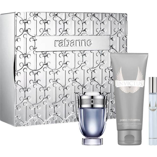 Paco Rabanne Invictus Eau De Toilette 50ml Gift Set