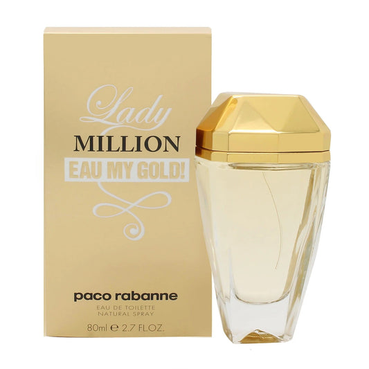 Paco Rabanne Lady Million Eau My Gold Eau De Toilette 80ml Spray