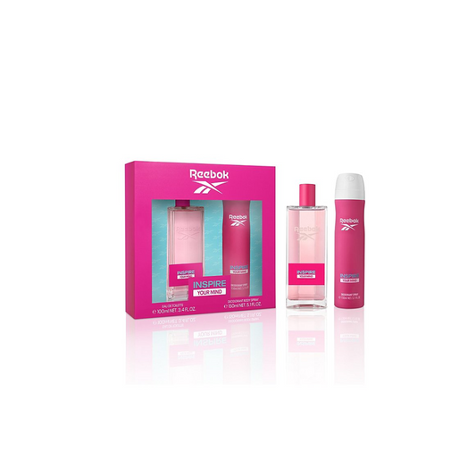 Reebok Inspire Your Mind Women's Eau De Toilette 100ml Gift Set